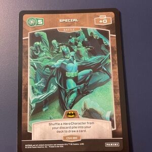 Batman trading cards